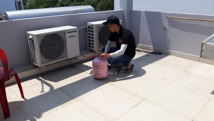 Bơm gas máy lạnh giá bao nhiêu