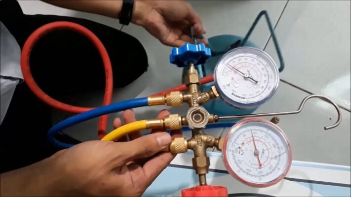 bơm Gas máy lạnh quận thủ đức