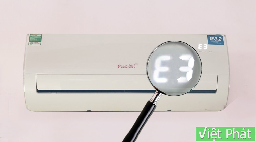 Hiểu rõ mã lỗi E01 trên máy lạnh Funiki