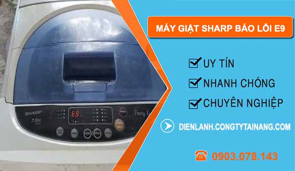 Các nguyên nhân phổ biến gây ra mã lỗi E9 trên máy lạnh Sharp
