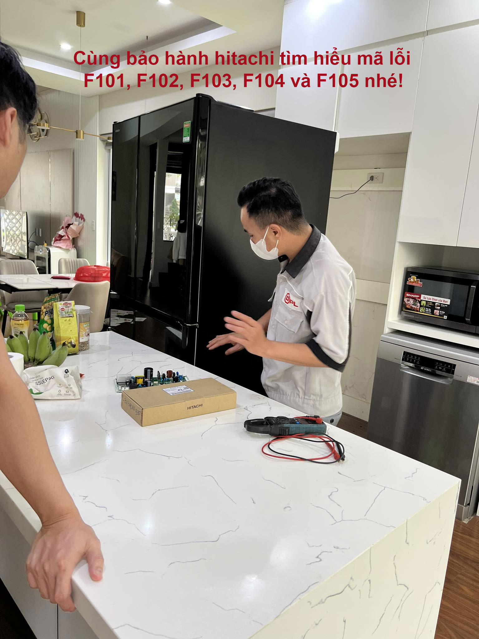 Phân tích Mã Lỗi Tủ Lạnh Hitachi F104: Hiểu Rõ Thông Điệp Của Hệ Thống