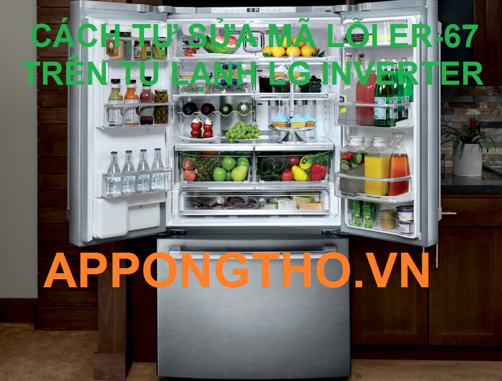 Các Bước Khắc Phục Mã Lỗi ER67 Trên Tủ Lạnh LG Tự Thực Hiện Tại Nhà