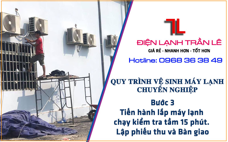 Quy trình rửa máy lạnh chuyên nghiệp tại quận 7: Từ khâu kiểm tra đến bảo dưỡng