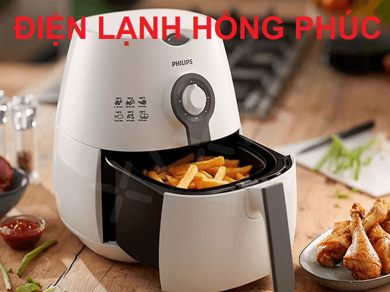 Hướng dẫn sửa chữa các lỗi thường gặp ở nồi chiên không dầu