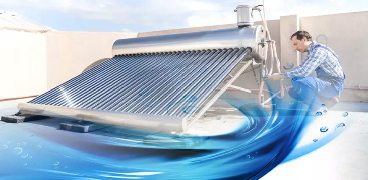 Bảng giá dịch vụ vệ sinh máy nước nóng năng lượng mặt trời Hòa Long Bà Rịa năm 2025